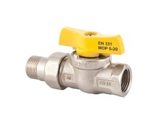 Mofém Gáz gömbcsap KB toldattal 113-0070-10 