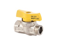 Mofém Gáz gömbcsap KB fix 113-0095-10 