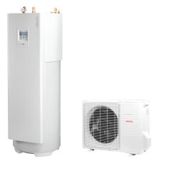 ATLANTIC Loria Duo levegő-víz hőszivattyú, R32, HMV, lemezes, 230V, 8kW 