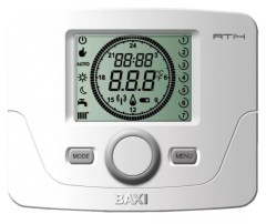 BAXI Digitális szobatermosztát Luna v. Nuvola Duo-Tec kazánhoz, programozható