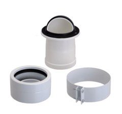 BAXI AFR szétválasztott indítóidom szett D60/100-80/80mm