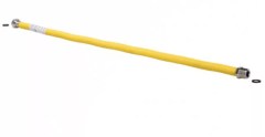 FixTrend nyújtható bordáscső gázra 75-150cm 3/4