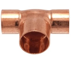 IBP 5130R forrasztható réz szűkített T-idom 18x22x18mm
