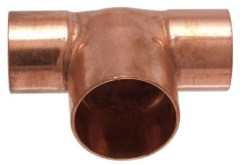 IBP 5130R forrasztható réz szűkített T-idom 22x28x22mm
