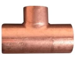 IBP 5130R forrasztható réz szűkített T-idom 28x15x22mm