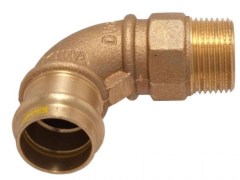 IBP PG4001G réz press könyök gázra 28mm-1