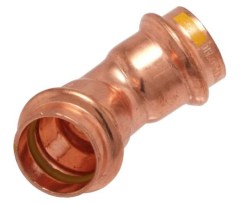 IBP PG5041 réz press ív gázra 45° 2 tokos 42mm
