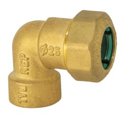 TECNOVIELLE KPE réz könyök 25mmx3/4