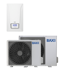 BAXI ALYA AWHP2R 12 TR levegő-víz hőszivattyú, kültéri, 400V, 12kW 