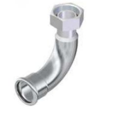 FixTrend Inox press félhollander, könyök, 54mm-2
