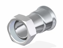 FixTrend Inox press félhollander, 54mm tok-2.5