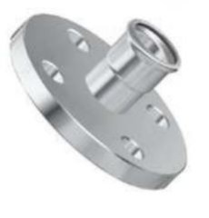 FixTrend Inox press fix karimás átmeneti idom, PN6, 108mm-DN100