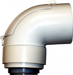 BAXI PPs Könyök ellenőrző idom 60/100mm