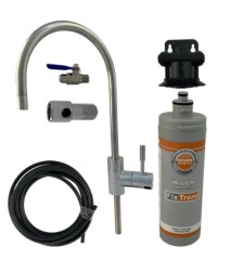 FixTrend River Argento Pro víztisztító mosogató alá beép. 0.5mikronos